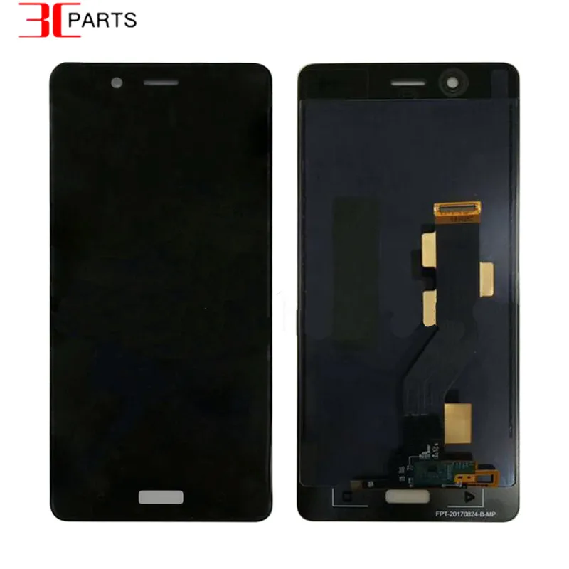 Полный ЖК дисплей для Nokia 8 N8 TA 1012 1004 1052 экран с кодирующий преобразователь