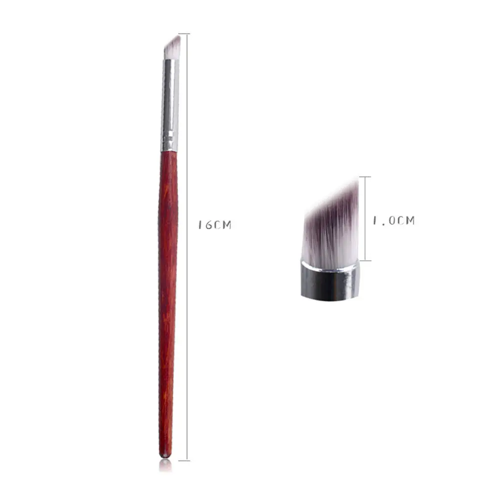 

6pcs Professional Nail Art Brush Pen Wooden Handle Nail Art Gel Brush Painting Drawing Pen Manicure Tools