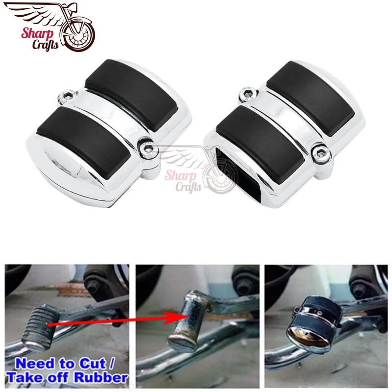 Крышка рычага переключения передач мотоцикла для Honda Steed Shadow 750 VTX1800 Yamaha VStar Dragstar