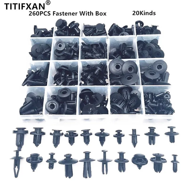 Автомобильный бампер колесо брызговик Микс коробка с заклепками для Лада все