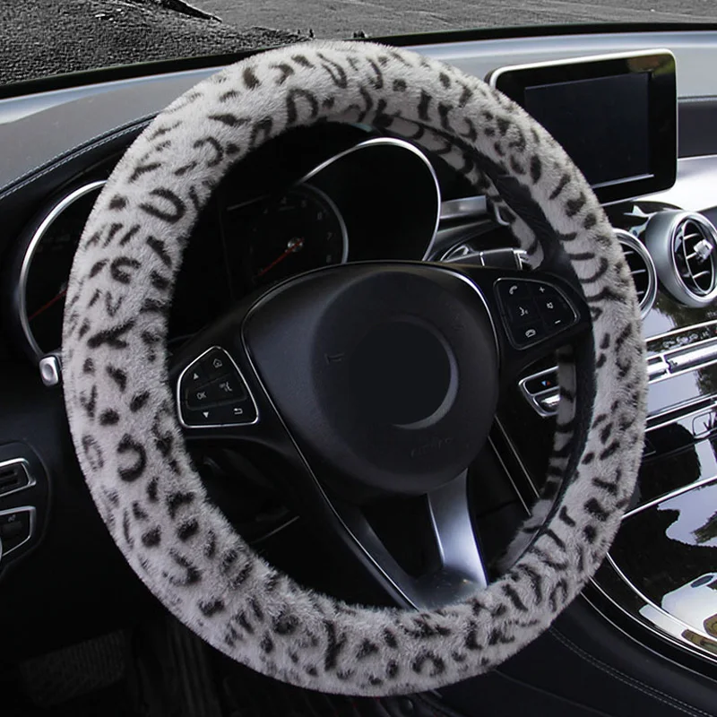 

Parts Steering Wheel Cover Protector Winter 37-38CM Accessories Car Inner