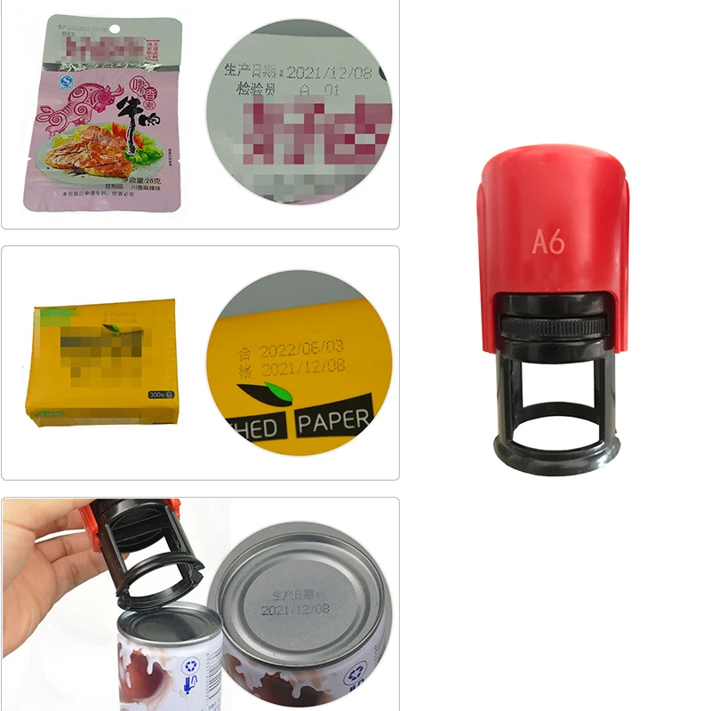 Портативный Умный ручной кодирующий аппарат A6 и чернильная машина для печати