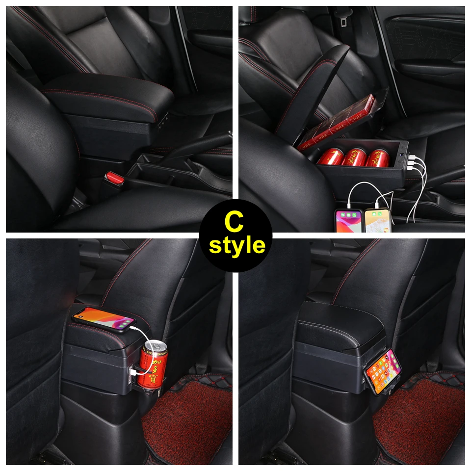 Подлокотник для Suzuki Swift центральный автомобильный контейнер хранения