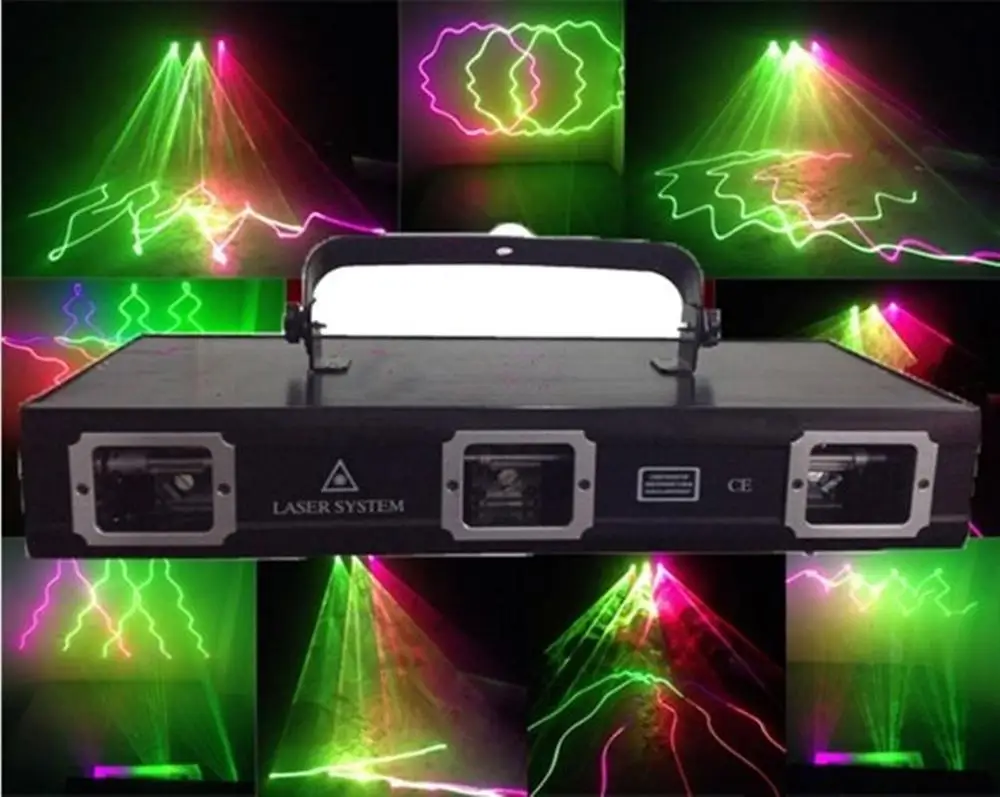 Высококачесветильник лазерный прожектор с голосовой активацией сцсветильник