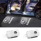 2X Светодиодный светильник жектор для автомобильной двери для Subaru Forester SJ SK Outback BR BS Legacy BM BR BN BS XV Impreza GE GH GR GV лампа
