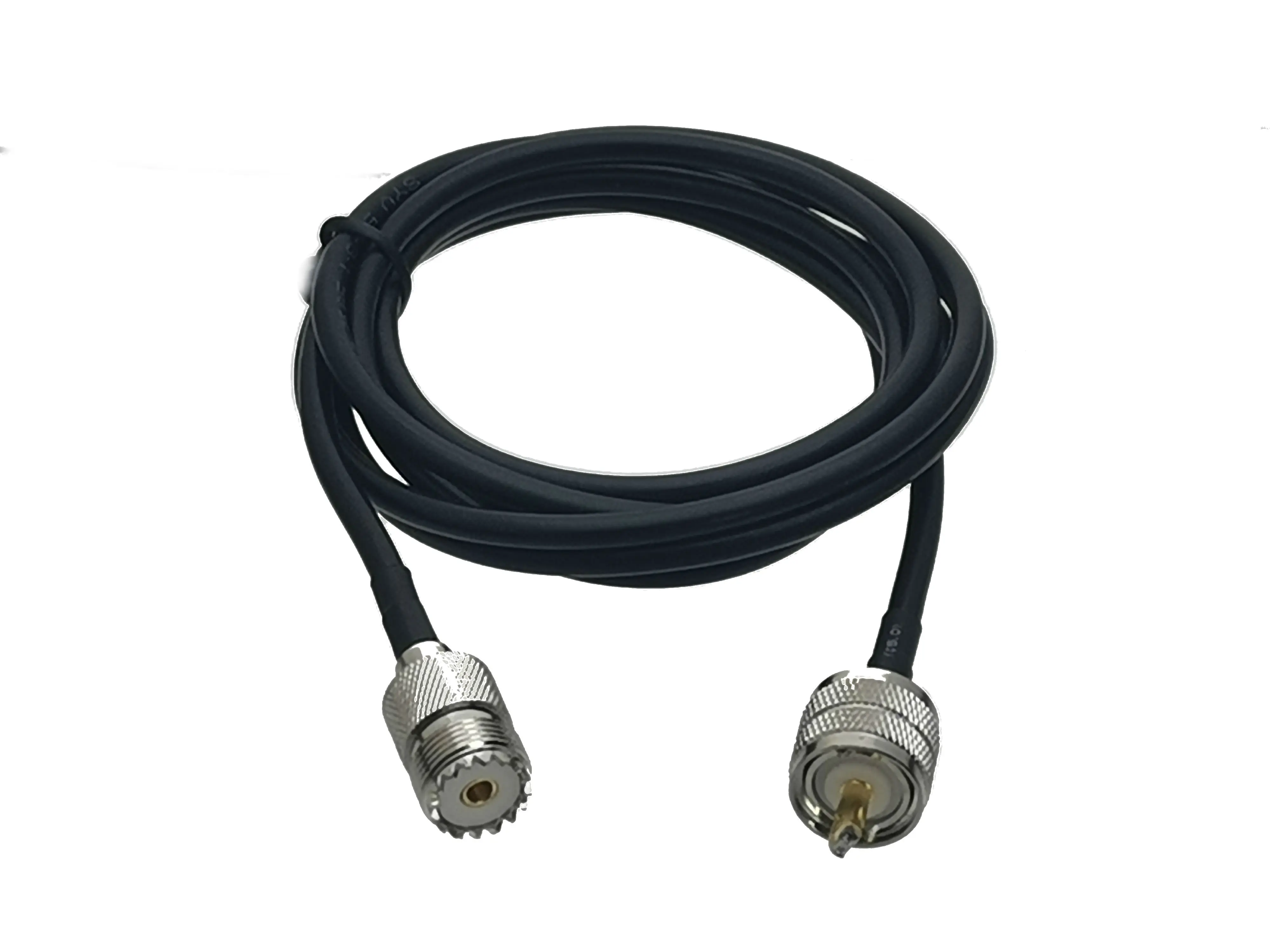 UHF PL259 штекер для UHF SO239 женский разъем прямой обжимной RG58 кабель перемычка косичка 4 дюйма~ 20 м