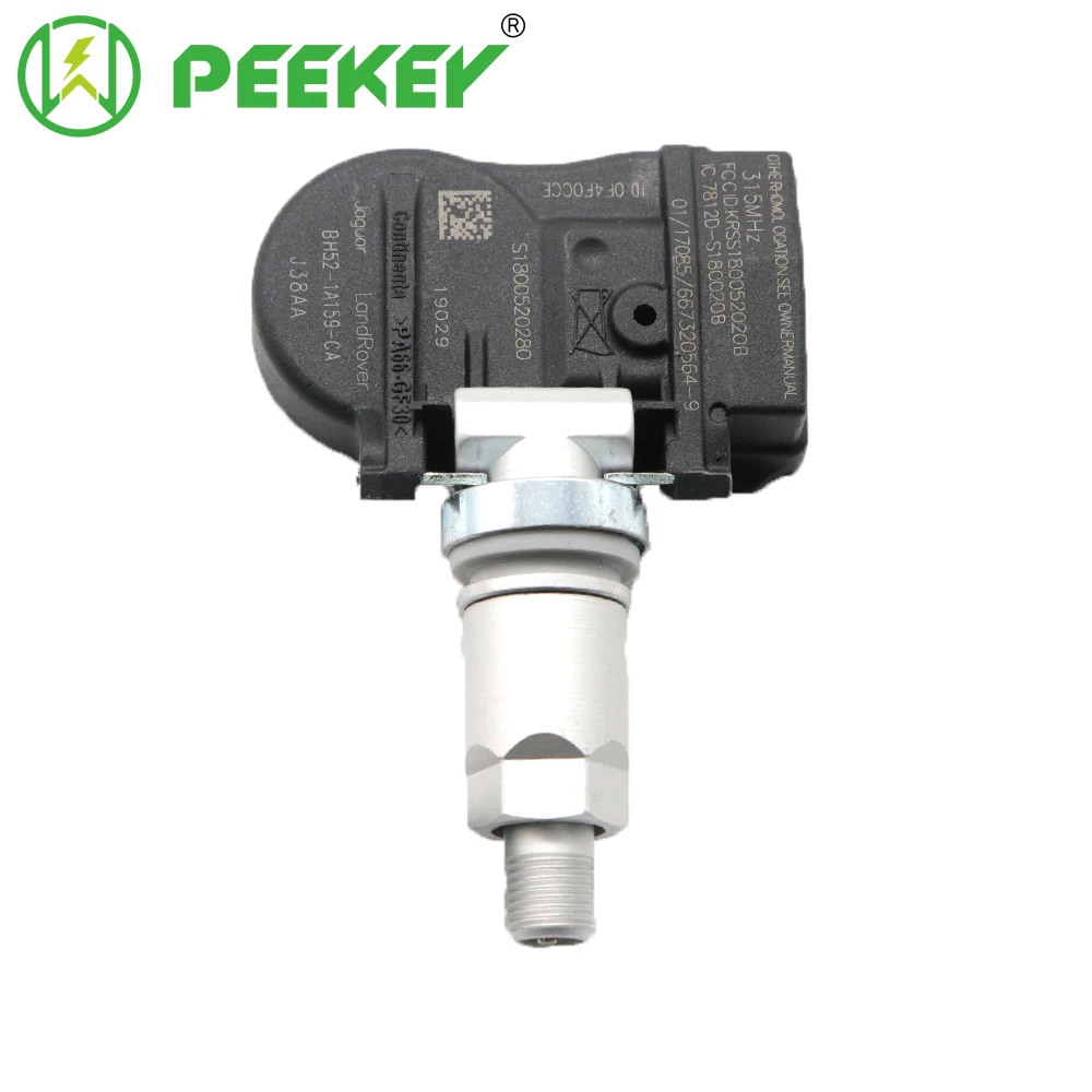 

PEEKEY BH52-1A159-CA Car TPMS Tire Pressure Monitoring Sensor For LAND ROVER LR2 LR4 RANGE ROVER 2008-2015 315MHz