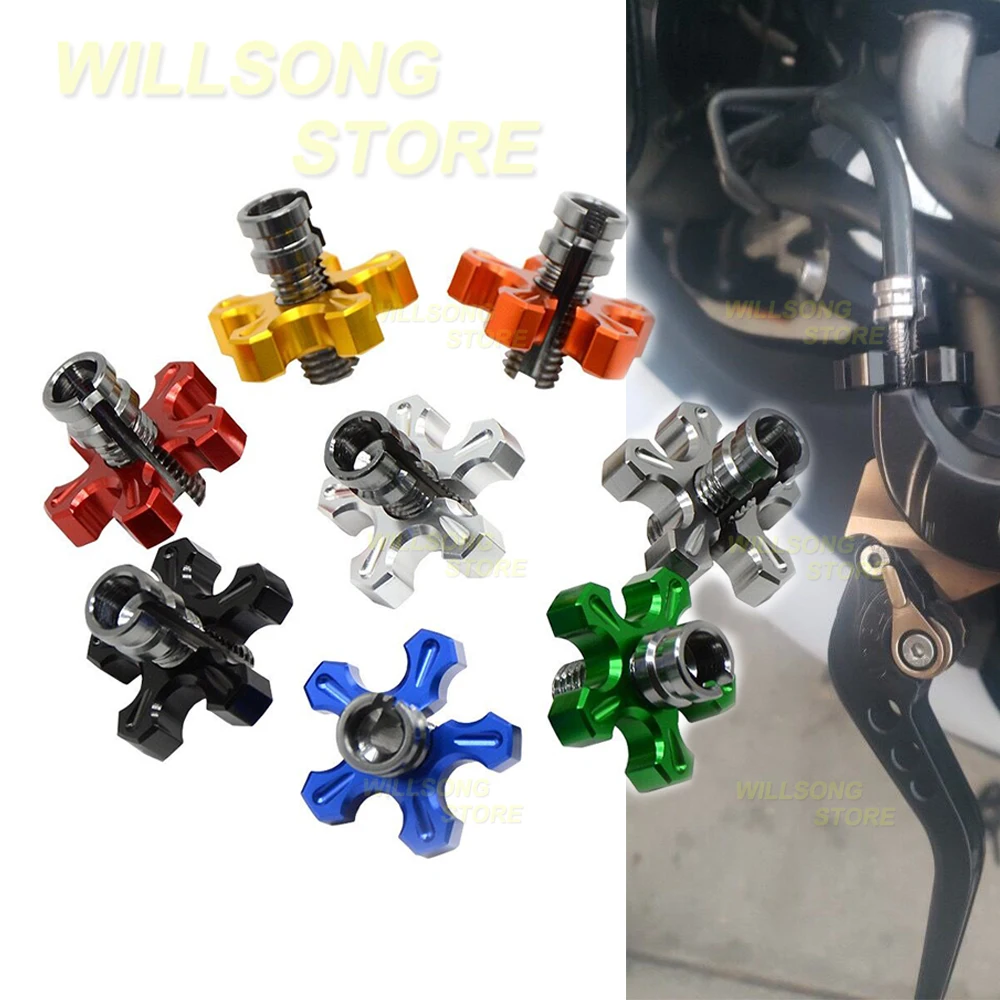 

M8*1.25 Universal Clutch Cable Wire Screw Adjuster For HONDA YAMAHA SUZUKI KAWASAKI DUCATI BMW Triumph Benelli MV Agusta Aprilia