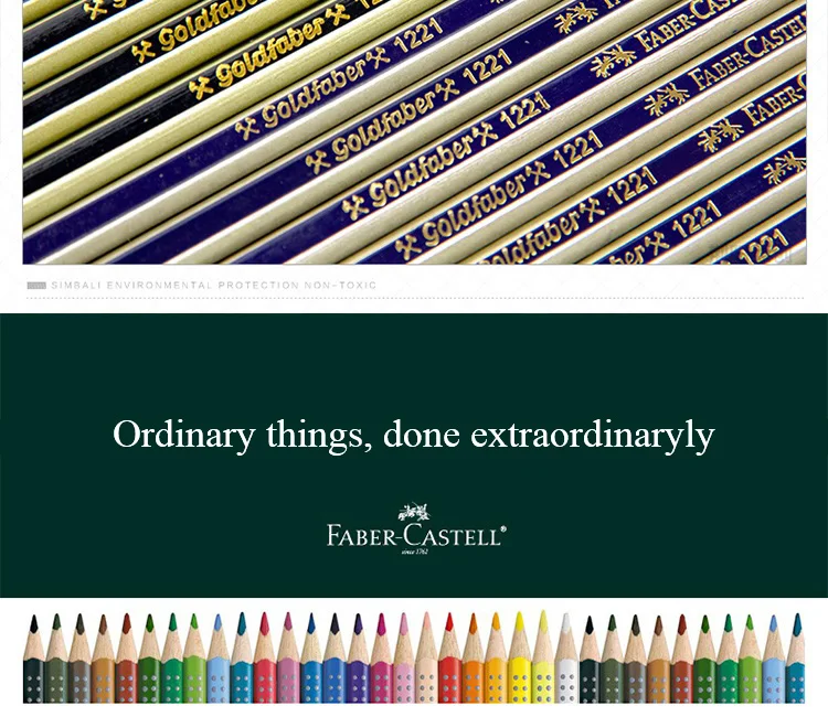 Faber Castell 12 шт высокое качество древесины эскиз и набор карандашей для рисования 5H 4H 3H 2H HB B 2B 3B 4B 5B 6B 7B 8B художественных 1221