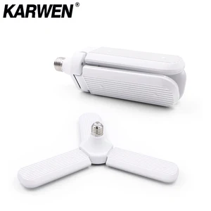 Светодиодный потолочный светильник KARWEN, складной светильник E27, 220 В перем. Тока, 45 Вт