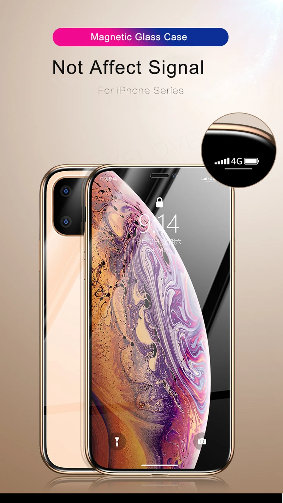 Металлический чехол для iPhone 6 7 8 Plus X XS XR MAX чехол Магнитный 360 противоударный Закаленное стекло чехол для Apple iPhone 11 Pro Max чехлы