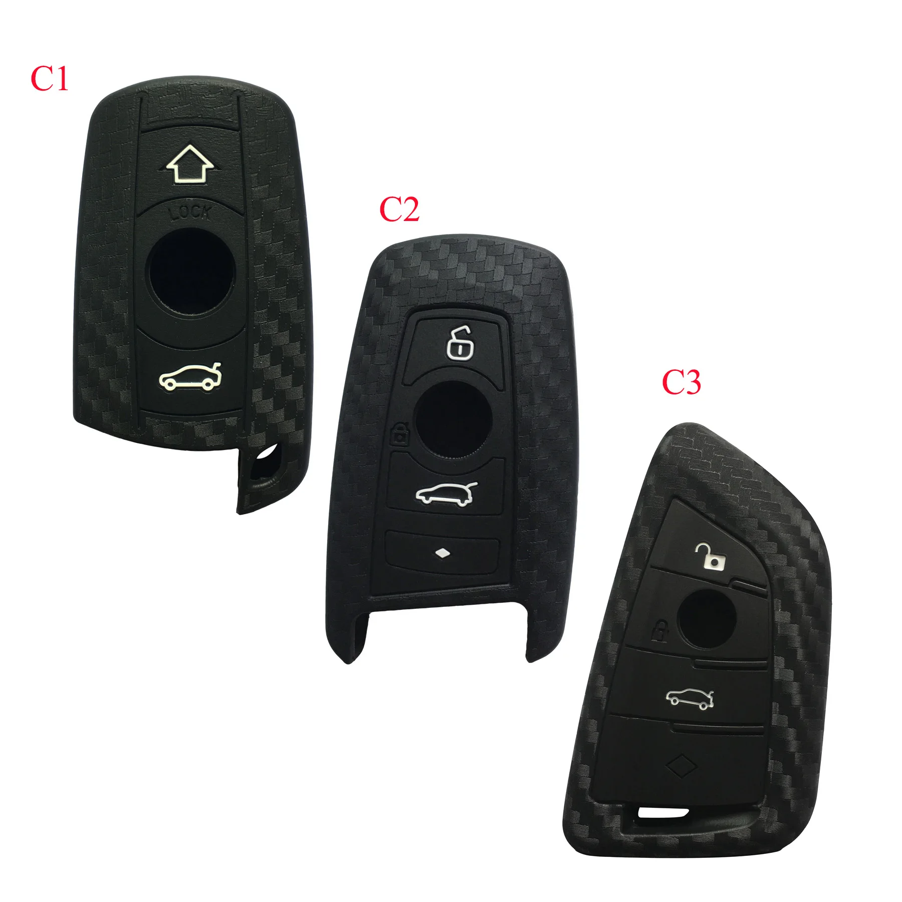 Силиконовый чехол для ключей BMW X1 X3 X4 X5 X6 F15 F16 F48 G30 G38 525 540 740 1 2 5 7 серии 218i|Футляр