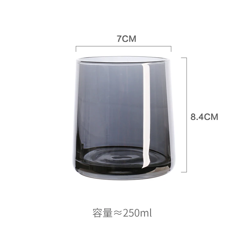 

Portable Creative Cute Korean Glass Cup Transparent Reusable Water Champagne Tea Cup Bottle Copo De Vidro Coffee Mug EA60BL