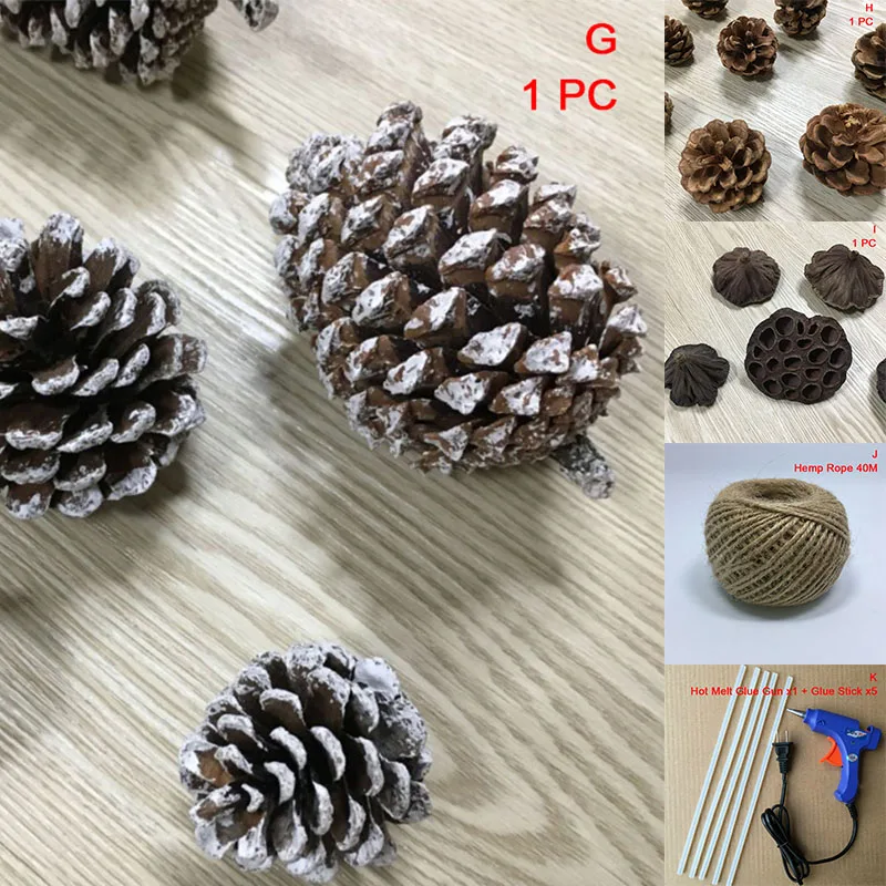 

Christmas Wedding Wall Decor Natural Rattan Wreath DIY Garland Ornament Pendants