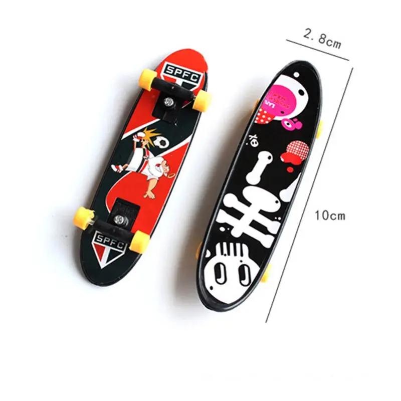 

Cool Skull FingerBoard Mini Skateboard Kid Toy Party Favor Gift