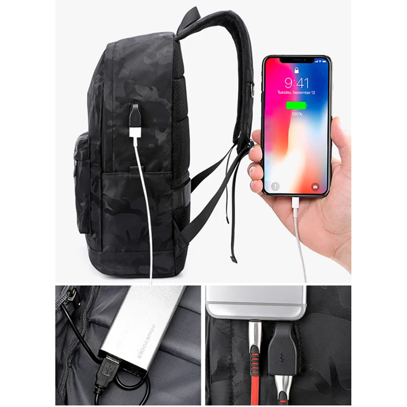 Рюкзак с защитой от кражи рюкзак для ноутбука 15 6 дюйма водонепроницаемый отдыха