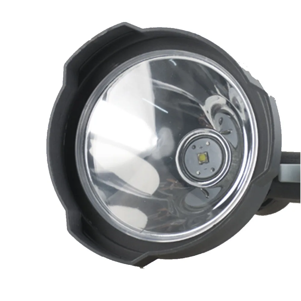 安い チュjingyang Ledハンドヘルドサーチライトusb充電式グレアズーム懐中電灯屋外狩猟夜