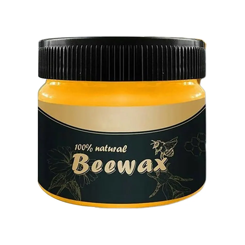 

Набор воска пчелиного воска для полировки мебели, водонепроницаемые приправы из древесины с тканью и губкой, инструменты для ухода за мебел...