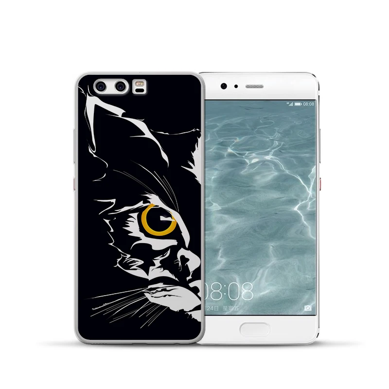 Роскошный чехол с рисунком кота для Huawei Mate 9 10 20 30 P8 P9 P10 P20 P30 P Smart Lite Plus Pro, чехол для телефона Etui funda capa