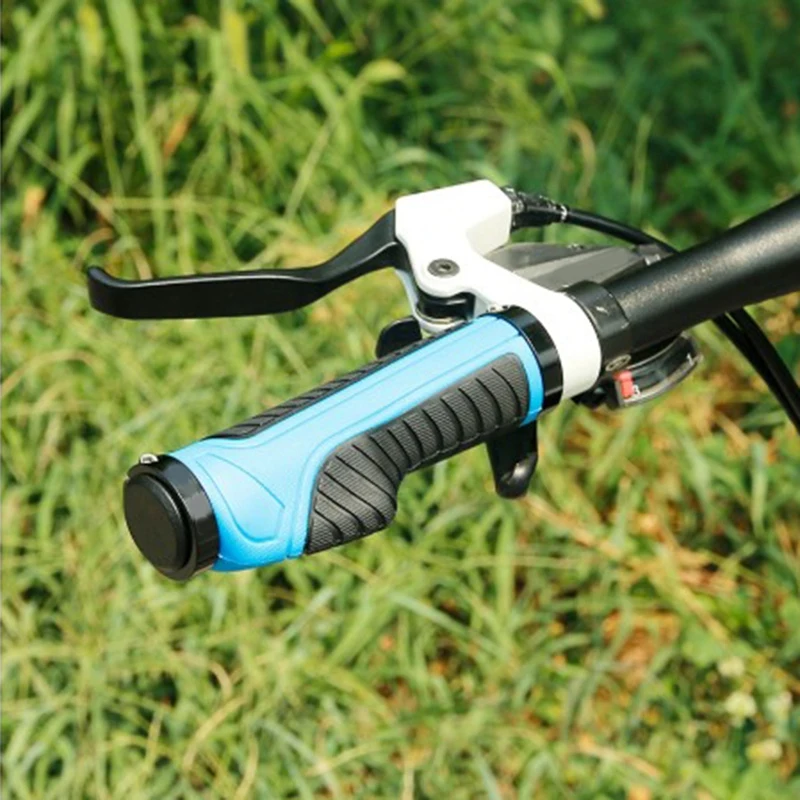 Ручки для велосипеда эргономичный стержень крепкое крепление оба конца замок