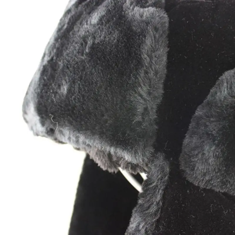 2021 русская ушанка значок Советской Армии зимняя шапка из искусственного