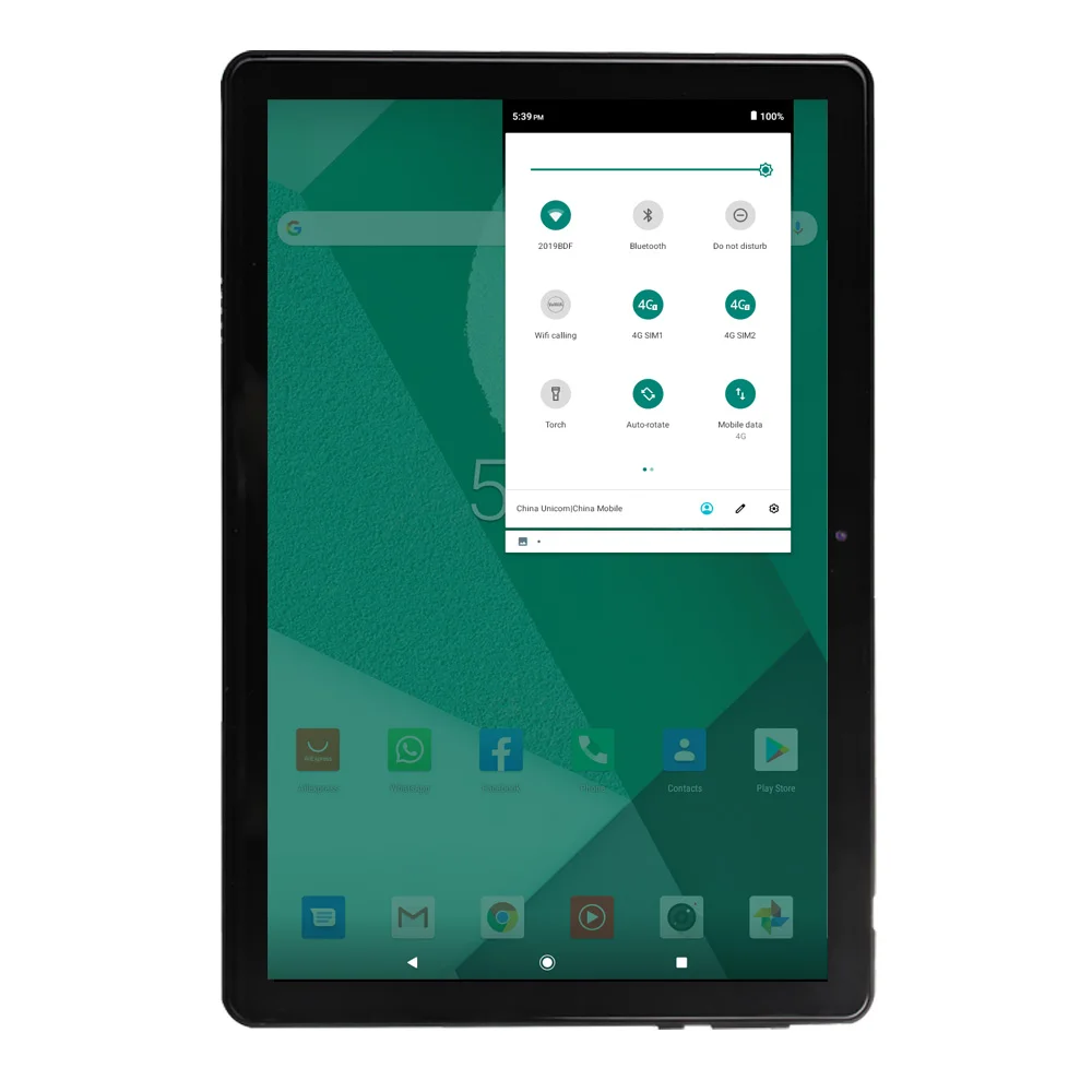 2020 планшетный ПК 10 1 дюймов Android 9 0 Tab Восьмиядерный Google Play 4G LTE телефонный звонок WiFi