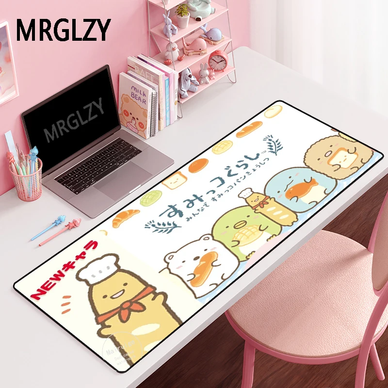 

MRGLZY Hot Sale Kawaii XXL Large Gamer Anime Mouse Pad Genshin Impact Carpet Laptop Gaming Accessories MousePad Desk Mat for LOL