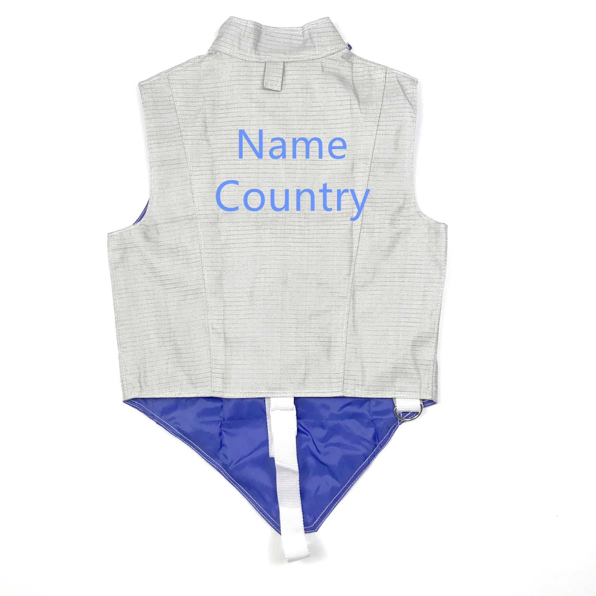 Фольга Электрический жилет хром Хромая с именем обслуживание печатания оставив