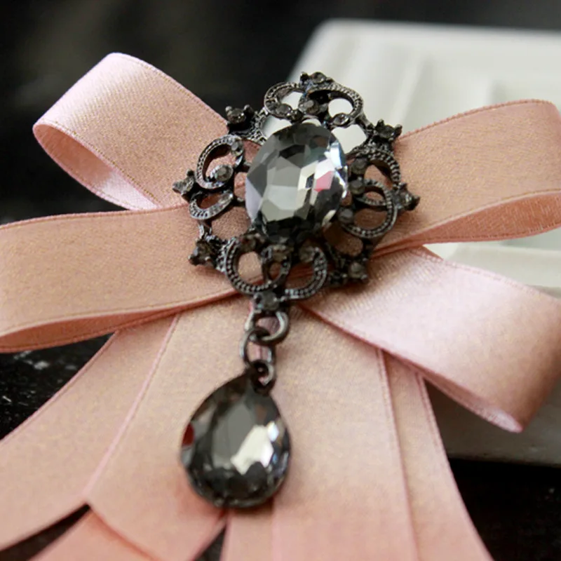 GUGUTREE брошь нагрудник воротник цветок патчи металлические искусственные нашивки