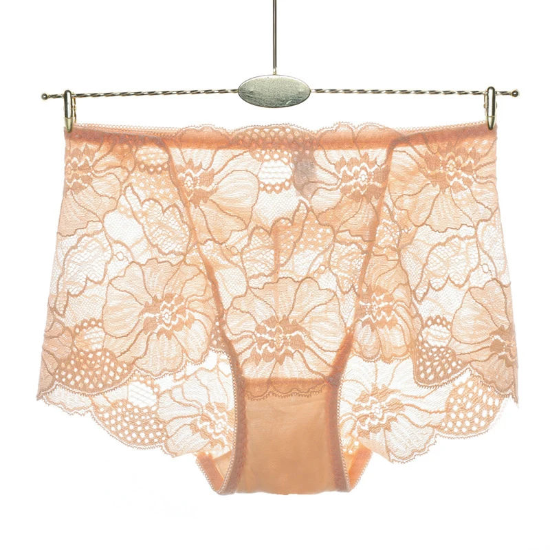 Женское сексуальное нижнее белье трусики с цветочным кружевом и эластичной