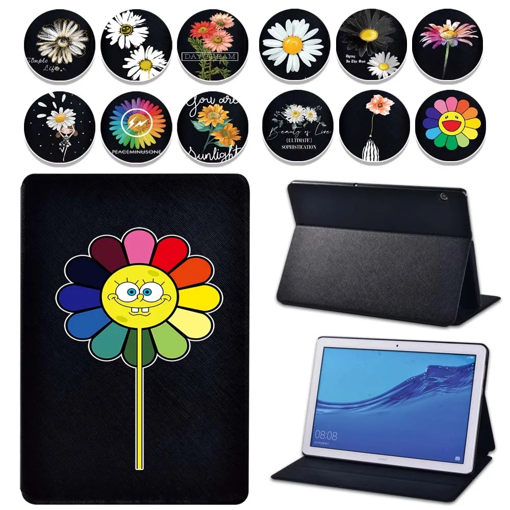 Кожаный чехол для Huawei MediaPad M5 Lite планшета 10 1 дюйма/M5 8 дюйма/T3 дюймов/T3 9 6 дюйма/T5