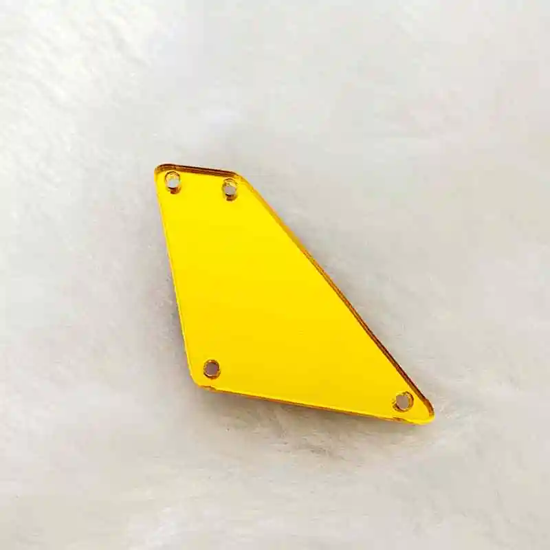 Многоразовые прозрачные кристаллы швейное зеркало стразы аппликация с плоской