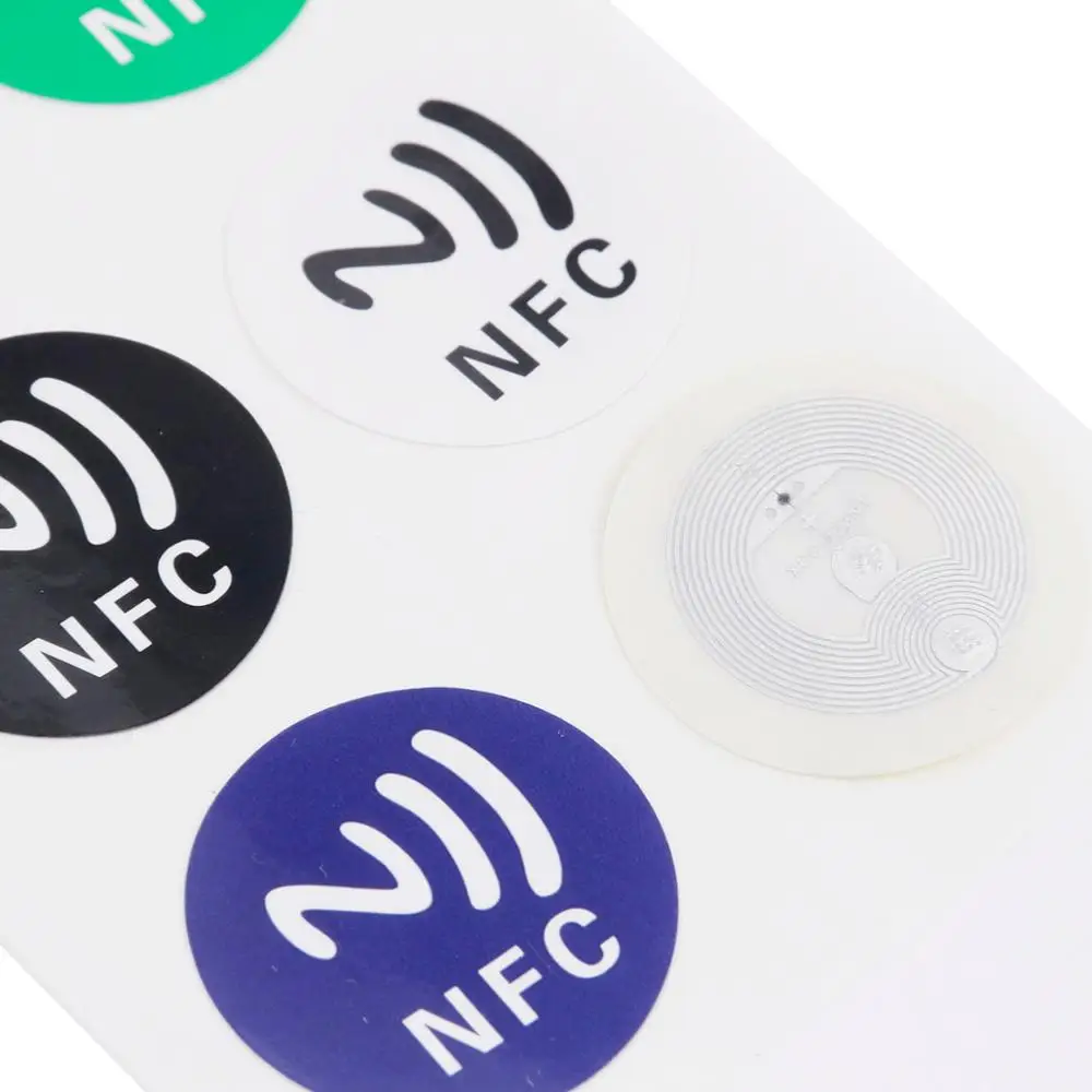 Наклейки RFID Метка для NFC Smart Label электронная метка 13 56 МГц NTAG213 универсальных