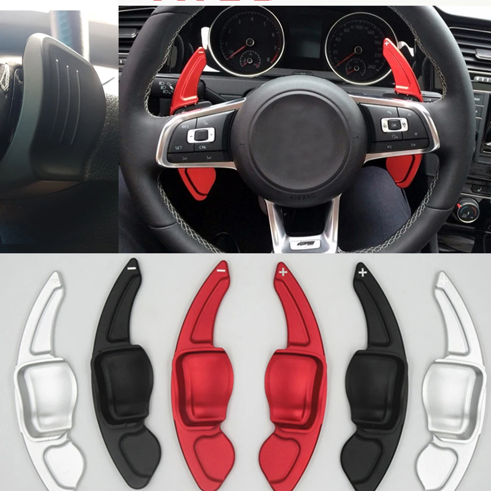 Алюминиевый сплав рулевое колесо весло переключения передач для Seat Leon FR (1 P) 2012