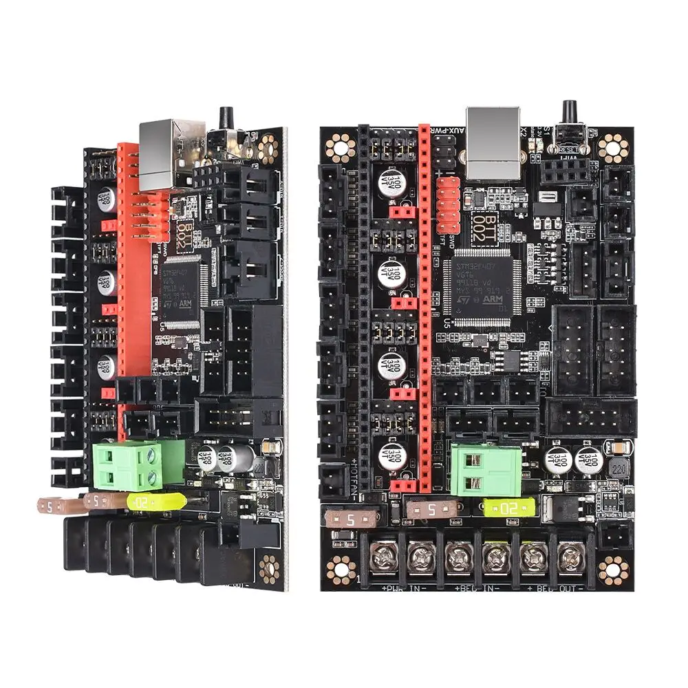 Плата управления BIGTREETECH BTT002 V1.0 32 бит с запчастями для 3D-принтера TMC2209 vs SKR V1.4 mini E3