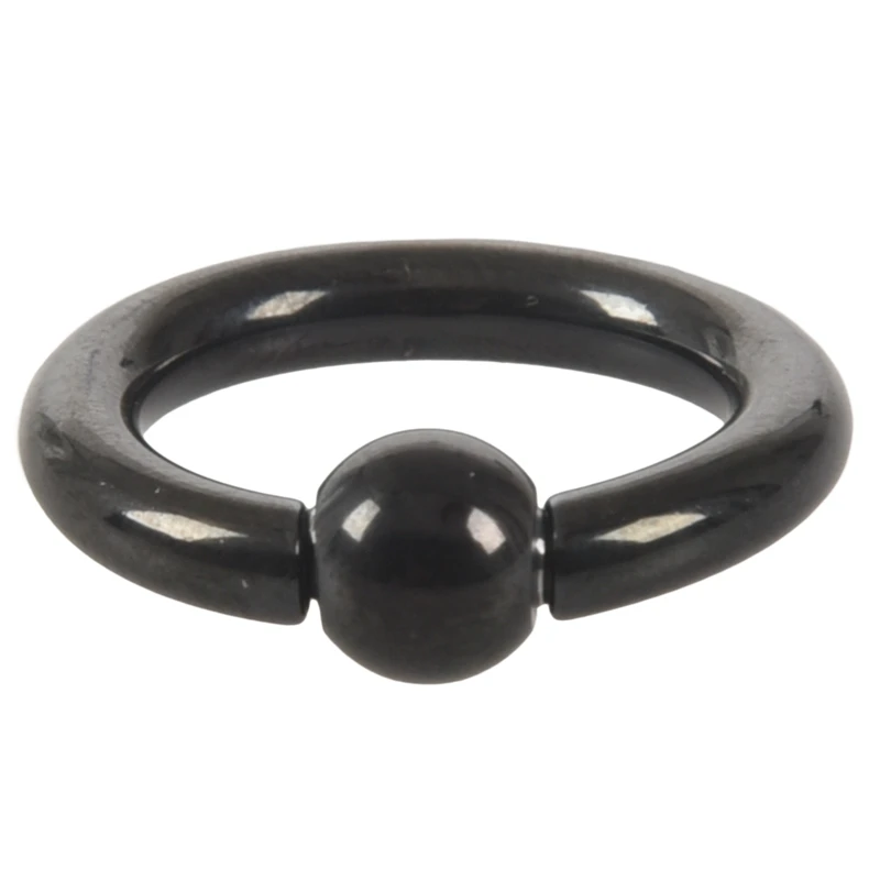 2 пары черных стальных ушных колец Eazy из бисера Bcr ювелирные изделия для пирсинга 8