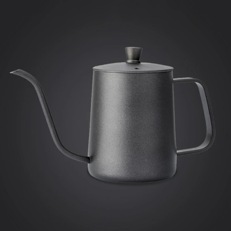 

350ml/600ml Coffee Tea Pot 304 Stainless Steel Long Narrow Gooseneck Spout Kettle Hand Drip Kettle Pour Over Coffee pot With lid