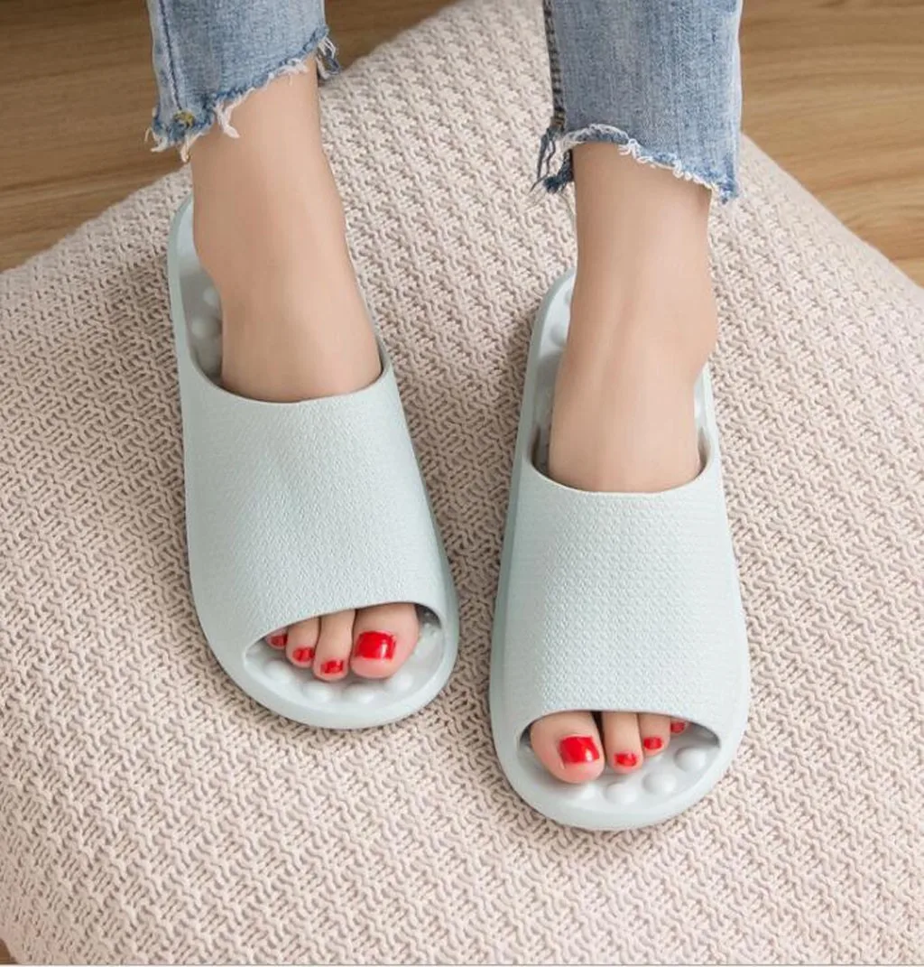 Тапки для ванной нескользящие мужчин и женщин домашняя обувь пола Эва ванная