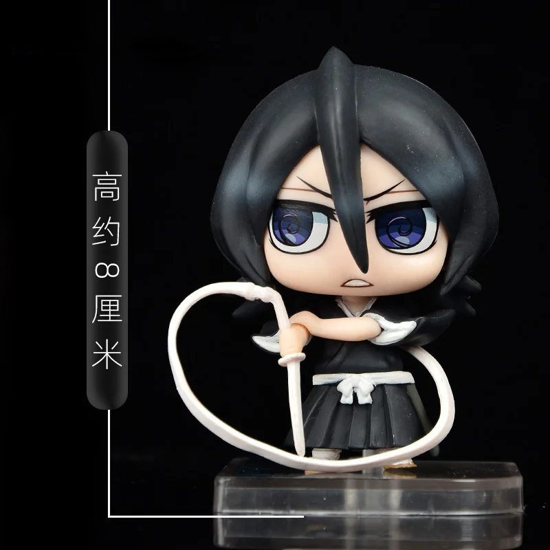 2 шт./компл. отбеливатель Kurosaki Ichigo Kuchiki рукания Q Ver. Аниме экшн-фигурка ПВХ