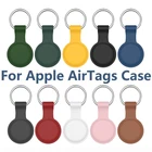 Оригинальный защитный чехол из жидкого силикона для Apple 2021, Новый чехол для Airtag, аксессуары с брелоком для iPad, чехол для Airtag