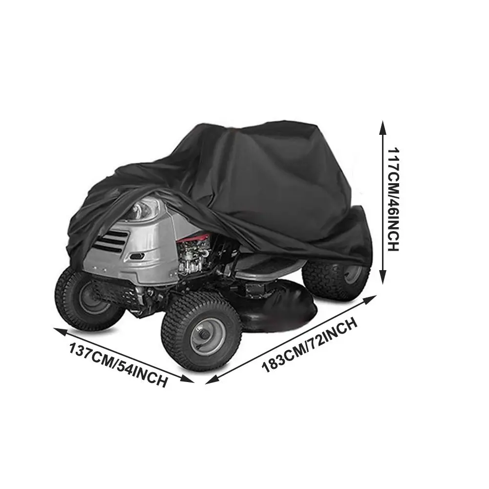 

Lawn Mower Cover Oxford Fabric Anti-UV Dust Rain Proof Sunshade Cloth Outdoor Garden Sunscreen Sunblock Shade Greenhouse Cover 4
