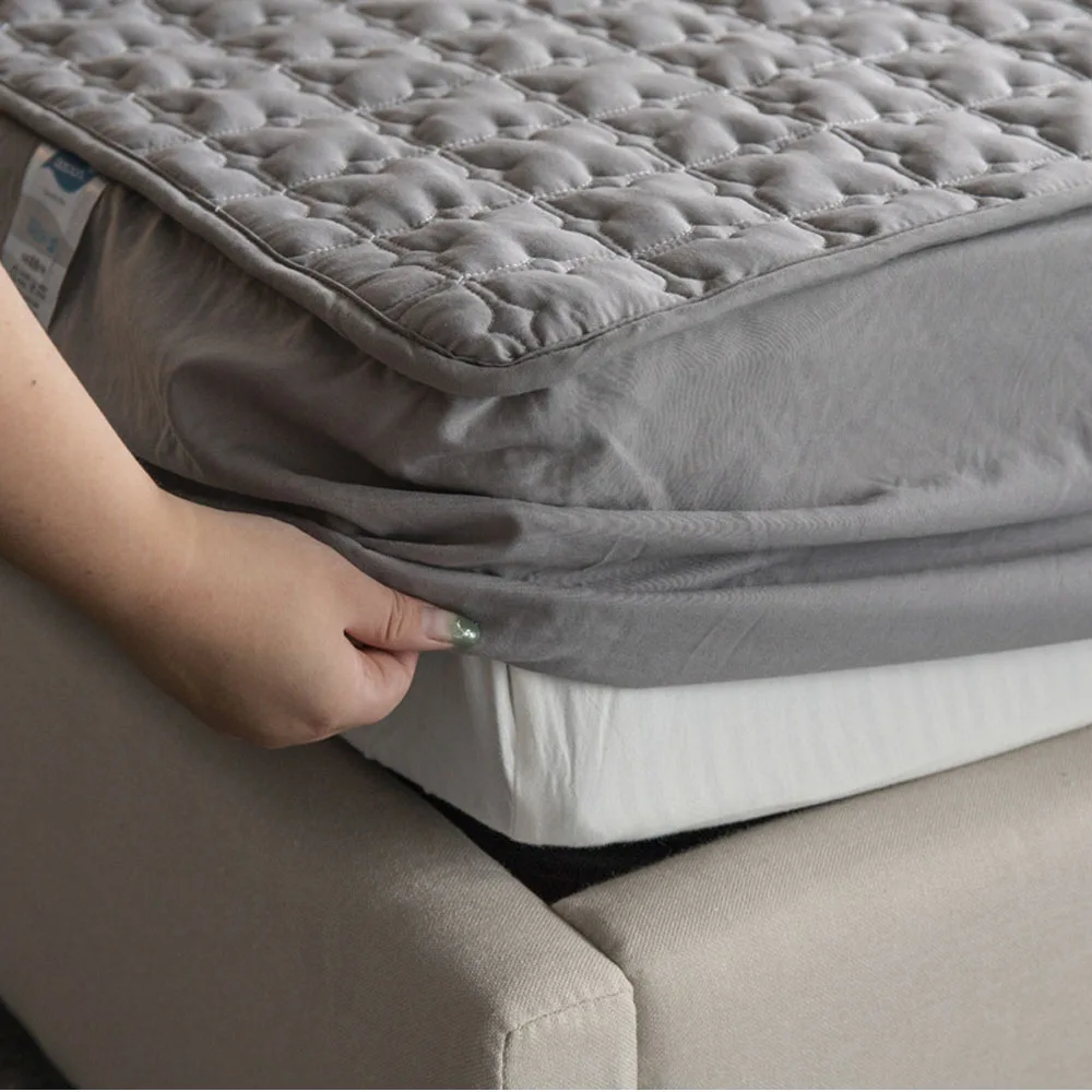 

200X220 Mattress Cover High Quality 5-15CM Thickness Bed Cover With Elastic Band Mattress Protector Bed Cover Couvre lit