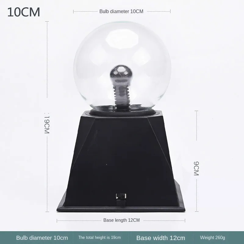 

Novelty Magic Crystal Plasma Ball Touch Lamp LED Night Light Child Nightlight Birthday Christmas Kids Decor Gift Lighting WJ826