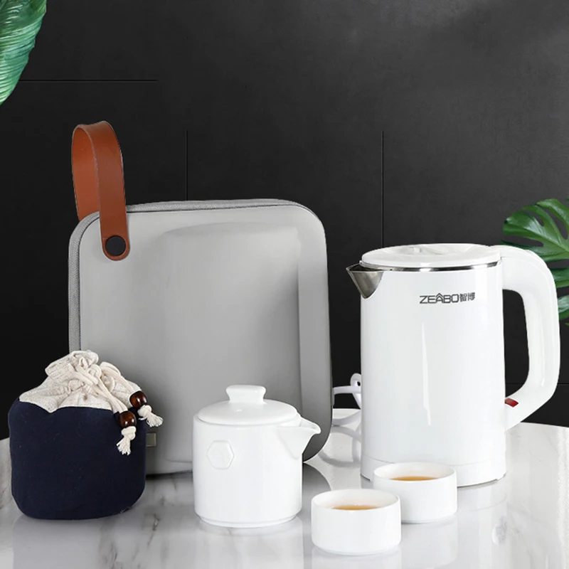 

Стальные чайники, электронные портативные кухонные автоматические чайник для улицы, для офиса и путешествий, универсальный Электрический чайник для туризма