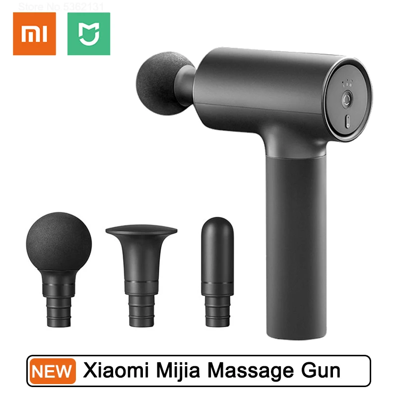 

Xiaomi Mijia Massage Gun Fascia Gun Body Fascia Relaxation Body Massager Relieve Deep Muscle Soreness Exercise With Portable Bag