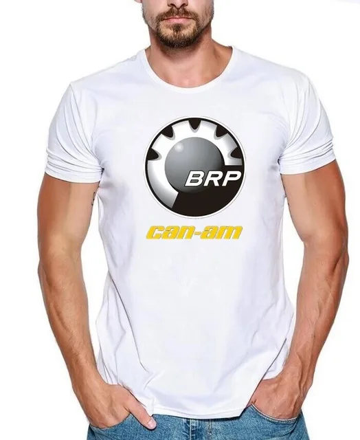 2019 Men Print TShirt Mens Short NEW Can-Am T-shirt summer short-sleeved tshirt CAN-AM BRP cool T-Shirt X |