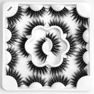 24710 пар 3D норковые ресницы, натуральные длинные густые ресницы, ручная работа, полные ресницы, объем, мягкие 5D норковые ресницы, накладные ресницы