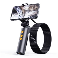 hd 1080p 8mm dual lens camera wifi inspection endoscope snake tube 81led lights waterproof borescope for androidios iphone