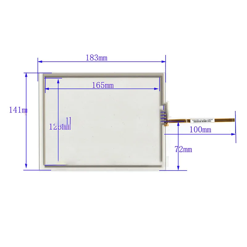Новые 8 дюймов 4 провода 183*141 мм/AT080TN52 V.1/EJ080NA 05A 05B TT10240A30H сенсорный Панель планшета