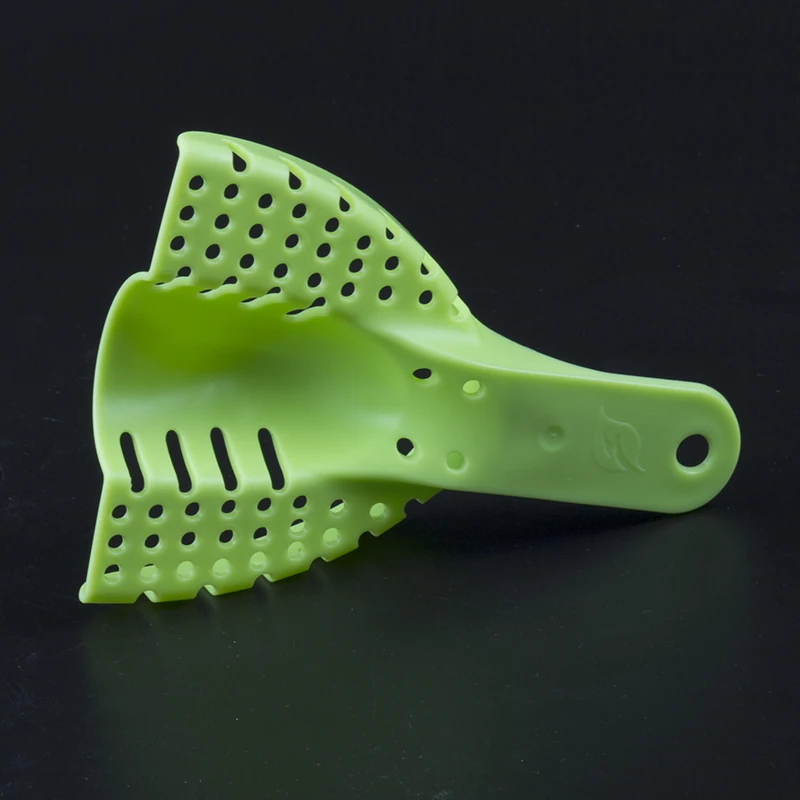 Новый пластиковый Autoclavable центральный 10 штук пакет подносы впечатление зеленый